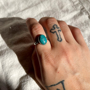 Sterling silver Turquoise Ring sz 7